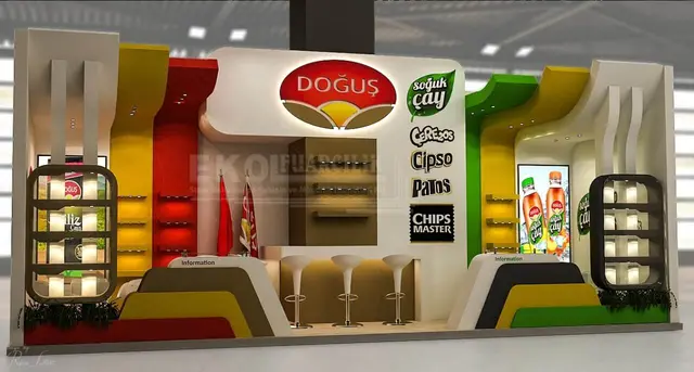Ahşap stand