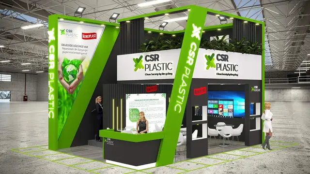 Ahşap stand