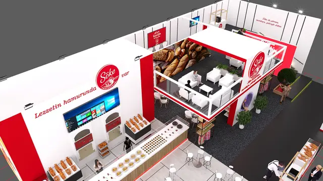 Söke Un · İbatech Fuarı · Çift katlı · 240 m² · 2026