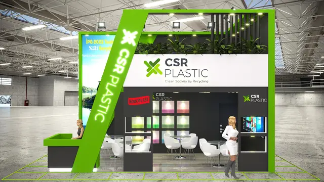 CSR Plastik · Plast Eurasia Fuarı · Çift katlı · 35 m² · 2026