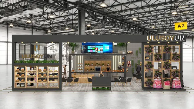 Ulusoy Un · İbatech Fuarı · Çift katlı · 168 m² · 2026