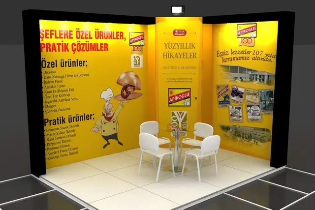 Apikoğlu · Migros Günleri · 12 m² · Ahşap